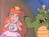 Princess Toadstool in the Super Mario World TV series