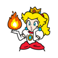 Super Mario 3D World + Bowser's Fury (Fire Peach, stamp)