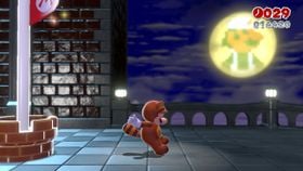 Luigi sighting in A Beam in the Dark in Super Mario 3D World.