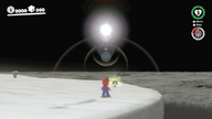 The location of a Power Moon in Super Mario Odyssey