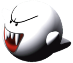 Official artwork of The Big Boo from Super Mario RPG: Legend of the Seven Stars