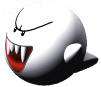 Official artwork of The Big Boo from Super Mario RPG: Legend of the Seven Stars
