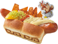 DK Wild Hot Dog from Super Nintendo World