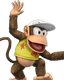 Character select preview from Super Smash Bros. Brawl