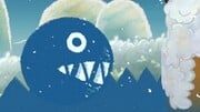 A Chomp Shark in Yoshi's Island in Super Smash Bros. Ultimate