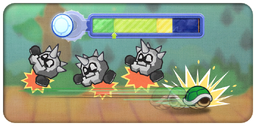 Image showing a partner move in Paper Mario: The Thousand-Year Door (Nintendo Switch)