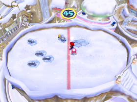 Snow Brawl at day from Mario Party 6