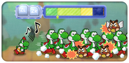 Image showing a partner move in Paper Mario: The Thousand-Year Door (Nintendo Switch)