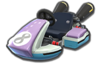 Dry Bones's Standard Kart body from Mario Kart 8 Deluxe
