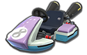 Dry Bones's Standard Kart body from Mario Kart 8 Deluxe