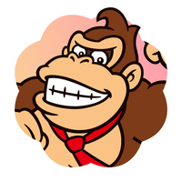 Sticker Donkey Kong (happy) - Mario Party Superstars.png