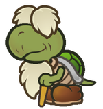 Sprite of Kroop from Paper Mario: The Thousand-Year Door (Nintendo Switch)