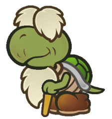 Sprite of Kroop from Paper Mario: The Thousand-Year Door (Nintendo Switch)