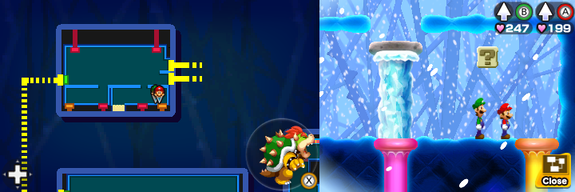Block 40 in Airway of Mario & Luigi: Bowser's Inside Story + Bowser Jr.'s Journey.