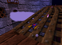 A set of purple Bananas in Creepy Castle.