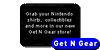 The image that a redirect to getngear.com that was once available on the official Nintendo website showed when the user hovered the mouse cursor over it.