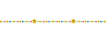 Decorative string containing Super Stars/Power Stars