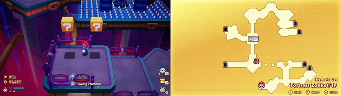Blocks 27-28 in Fortress Zokket from Mario & Luigi: Brothership