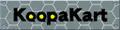 A KoopaKart trackside banner from Mario Kart DS