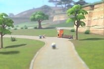 A Yoshi's vending machine in Mario Kart World