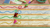 Trace Race Trace the guideline carefully with your crayon!