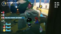 A roaming Goomba in Sunrise Temple on Beacon Beach