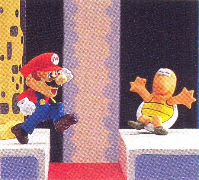 File:Mario in a castle area SMW Shogakukan artwork.jpg
