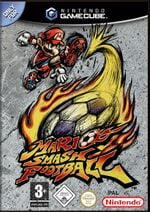 European boxart of Super Mario Strikers ("Mario Smash Football")