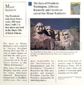 "Which U.S. Presidents' faces are carved into Mount Rushmore?" (back)