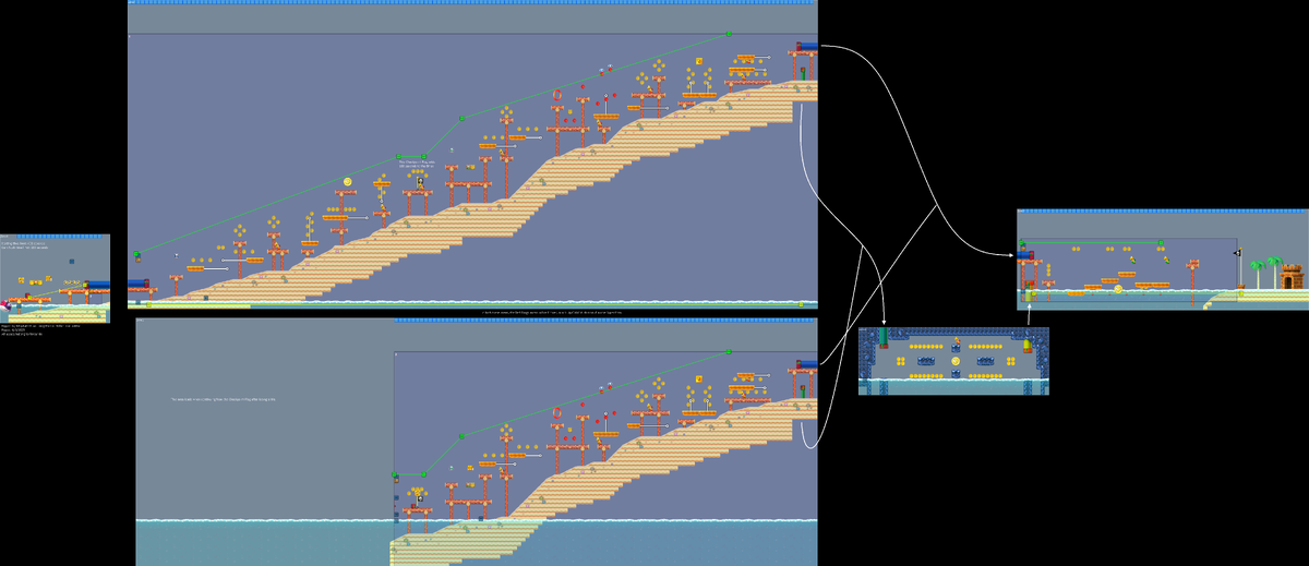 File:NSMB2 map 94.png - Super Mario Wiki, the Mario encyclopedia