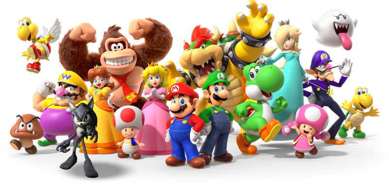 File:Normal Mario group art.png