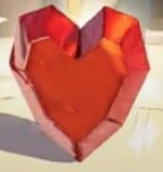 A MAX UP Heart in Paper Mario: The Origami King