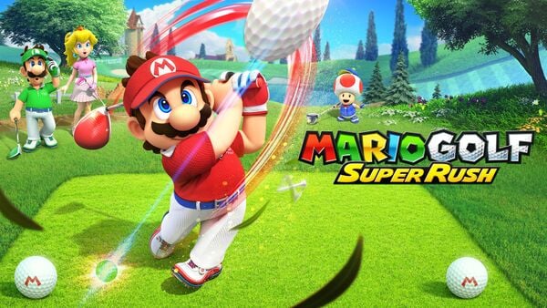 Picture shown when the player matches all cards in a Mario Golf: Super Rush-themed Memory Match-up activity