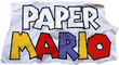 Paper Mario logo for the Paper Mario (series) article.