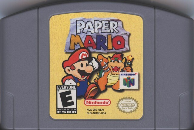 File:Paper Mario American cartridge.jpg - Super Mario Wiki, the Mario