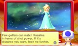 Rosalina being shown off in Toad's Booth