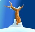 One of the two trees found on the Yukkina Boddy Planet