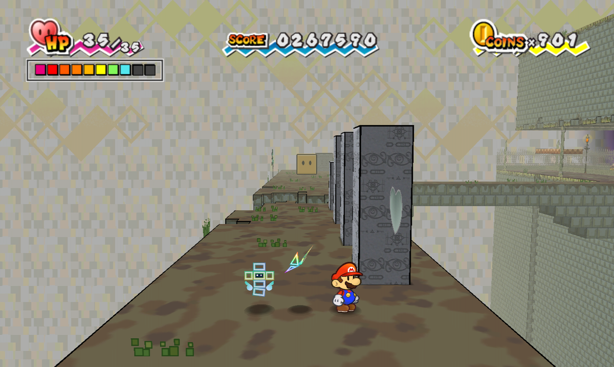 File:SPM Flopside 2nd Floor Floating Heart.png - Super Mario Wiki, the ...