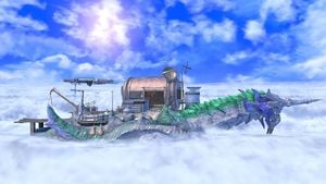 Cloud Sea of Alrest in Super Smash Bros. Ultimate