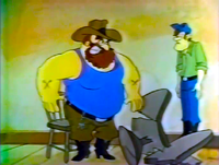 Turnpike Tex in the Saturday Supercade episode "Trucknapper Caper"