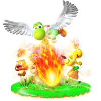 Super Dragon trophy from Super Smash Bros. for Wii U