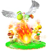 Super Dragon trophy from Super Smash Bros. for Wii U