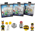 Mario/Luigi and power-up figure bundle