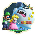 Super Mario Bros. Wonder – Nintendo Switch 2 Edition + Meetup in Bellabel Park 'Think Fast: Boo's Coin Spree' Icon