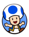 Toad's selected character icon.