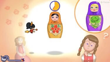Matchy Matryoshka microgame