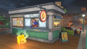 A Yoshi's location in Mario Kart World