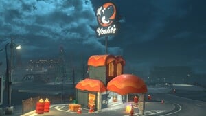 A Yoshi's location in Mario Kart World