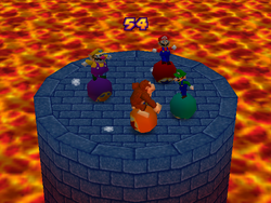 Bumper Balls from Mario Party 2