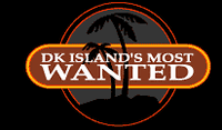 "DK Island's Most Wanted" logo